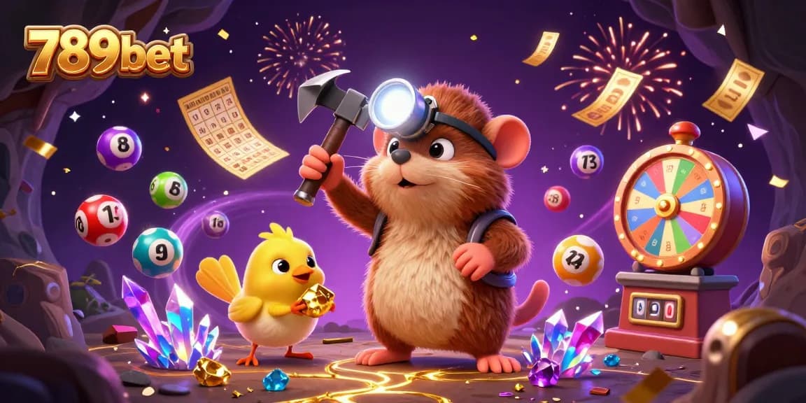 Win big with 789bet in this vibrant 3D illustration showcasing exciting casino elements!
