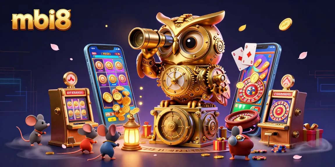 Experience thrilling gaming moments at mbi8 with vibrant characters and casino elements.