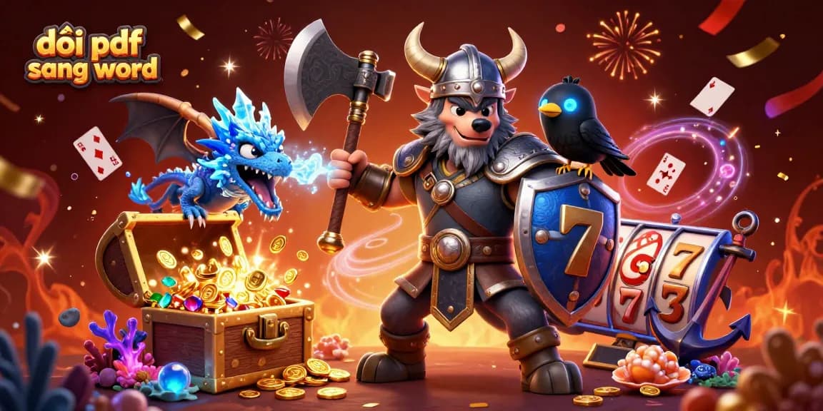Engage in đổi pdf sang word with exciting gaming elements and vibrant energy!