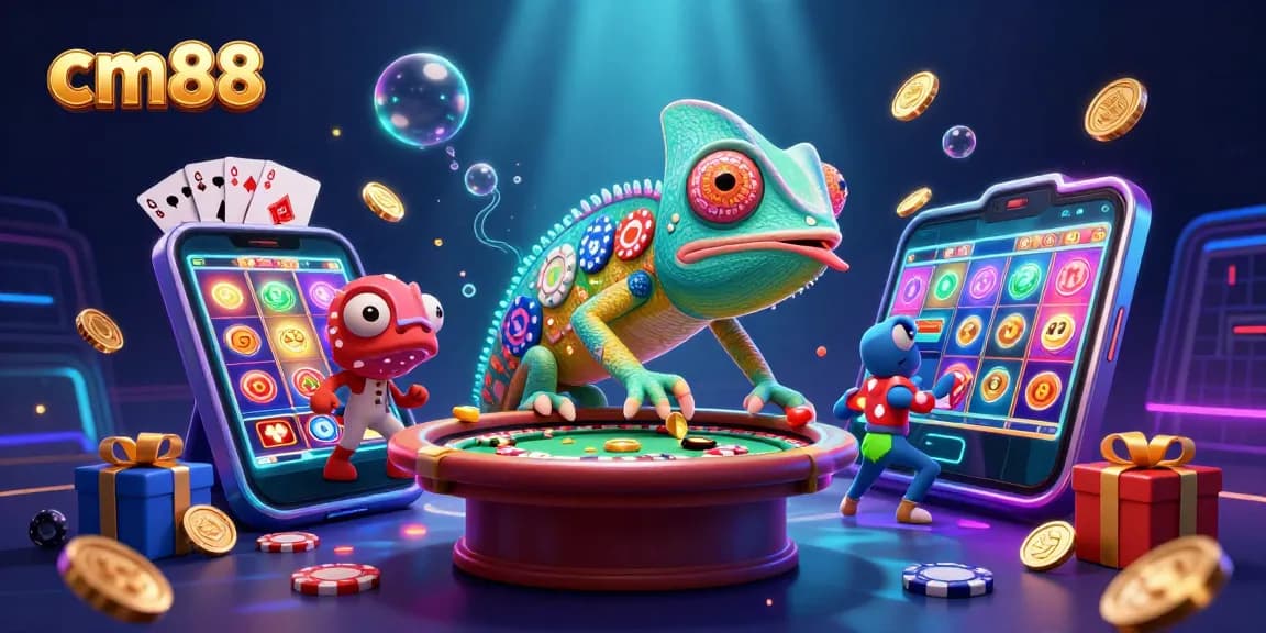 Khám phá cm88 tại sòng bạc 3D với những đồng xu vàng và game hấp dẫn.