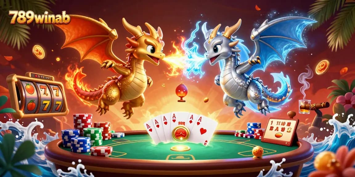 Engage with thrilling gaming adventures at 789winab featuring fiery dragon action.