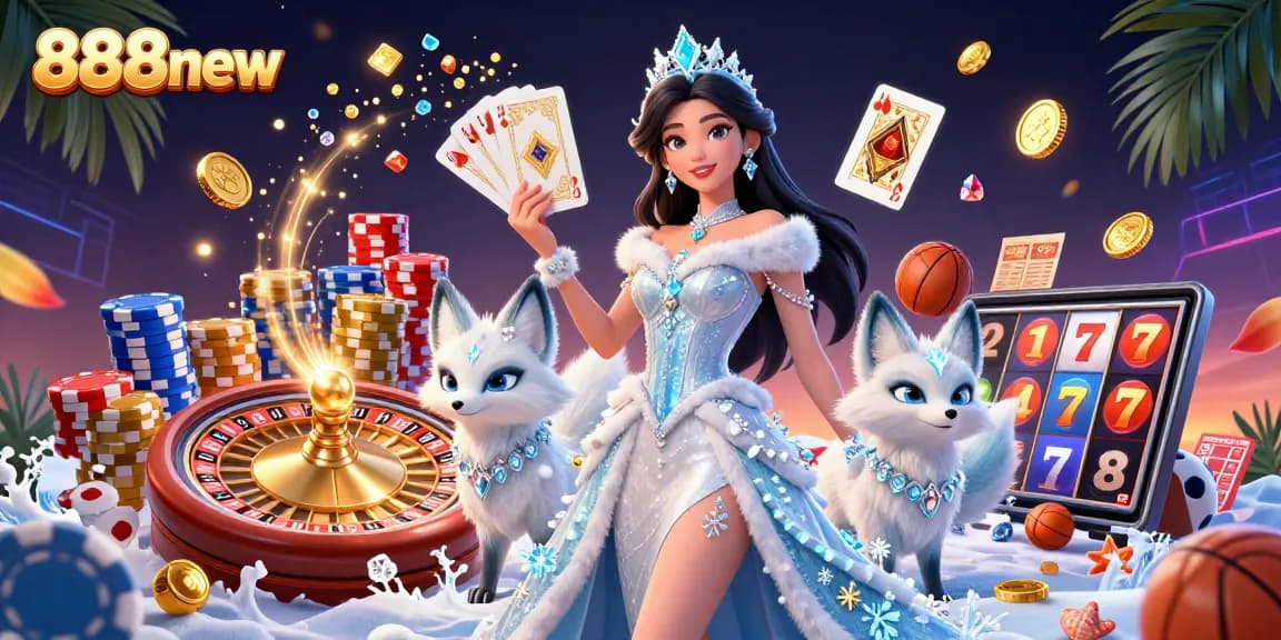 Experience the excitement of 888new with vibrant casino elements and stunning visuals.