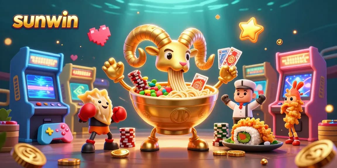 Win big with sunwin's thrilling cartoon casino adventure featuring colorful characters and dynamic gaming elements.