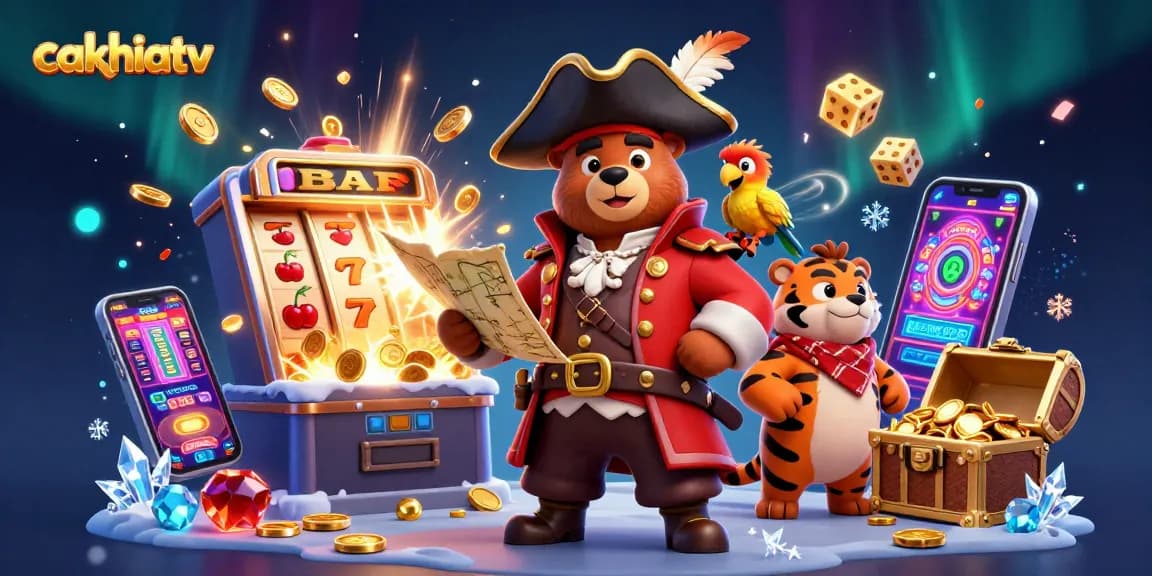 Experience thrilling slots with cakhiatv’s dynamic characters and exciting game elements.