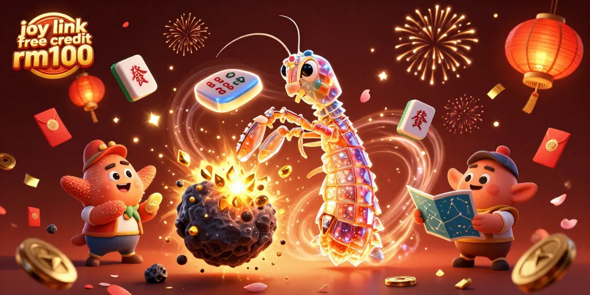 Engage in gaming fun with joy link free credit rm100 as a mantis shrimp conquers the casino cosmos.