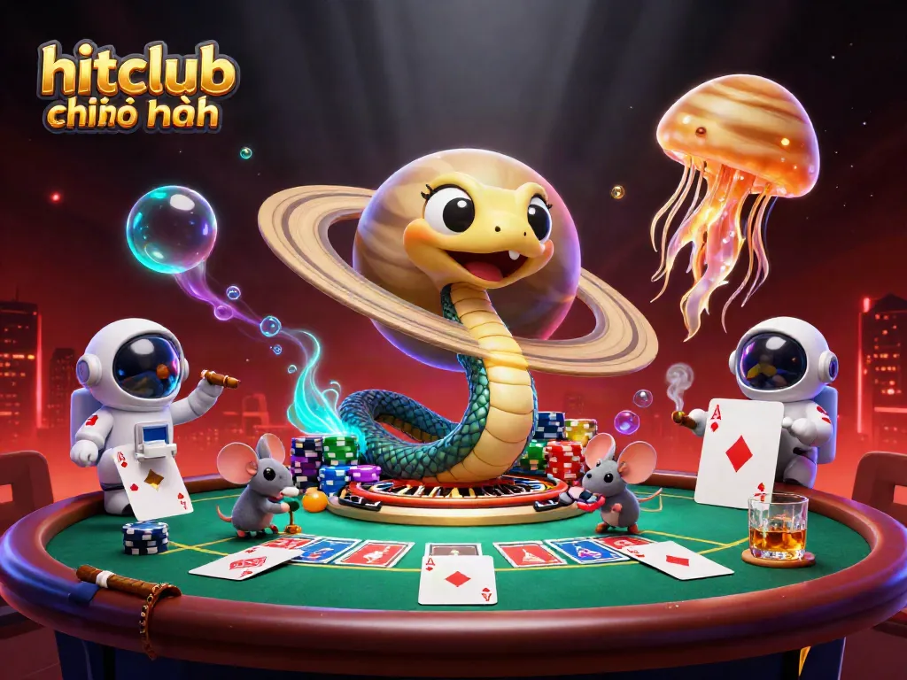 Engage in thrilling gameplay at hitclub chính hãng with vibrant 3D casino elements and exciting character interactions.